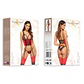 Corpete e Tanga Olena Vermelho Beauty Night Fashion - Thumbnail 5