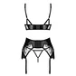 Conjunto de 3 Peças Leonela Preto Beauty Night Fashion - Thumbnail 4