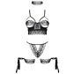 Conjunto de 5 Peças Shaquila Preto Beauty Night Fashion - Thumbnail 2