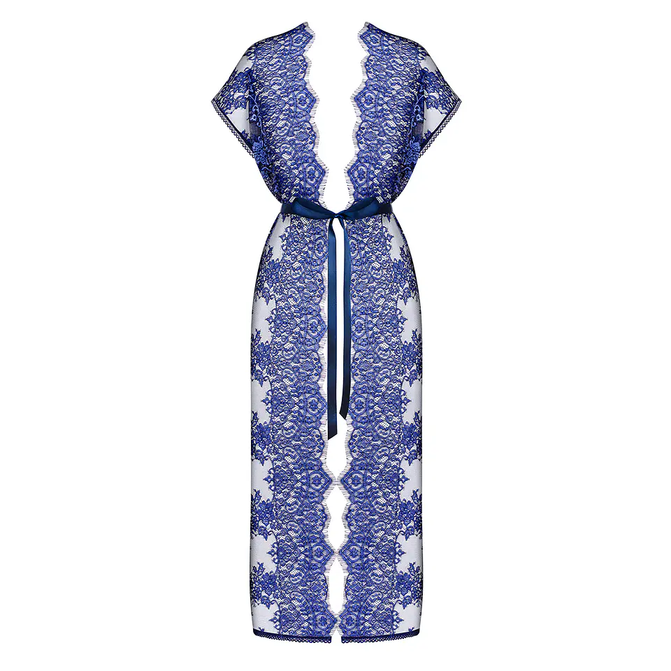Robe Flowlace Obsessive Azul 3