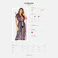 Robe Flowlace Obsessive Azul - Thumbnail 5