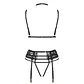 Conjunto de 3 Peças Noemi Preto Beauty Night Fashion - Thumbnail 5