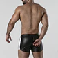 Calção Perneira 2 Way Zipper Contrast Short Branco Locker Gear - Thumbnail 4