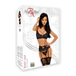 Conjunto de 3 Peças Ileen Preto Beauty Night Fashion - Thumbnail 4