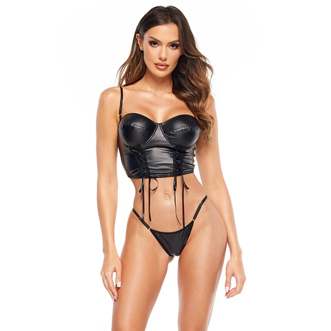 Conjunto de 2 Peças Sasha Preto Beauty Night Fashion