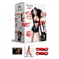 Macacão Hoshi Shibari Pack Demoniq Preto - Thumbnail 7