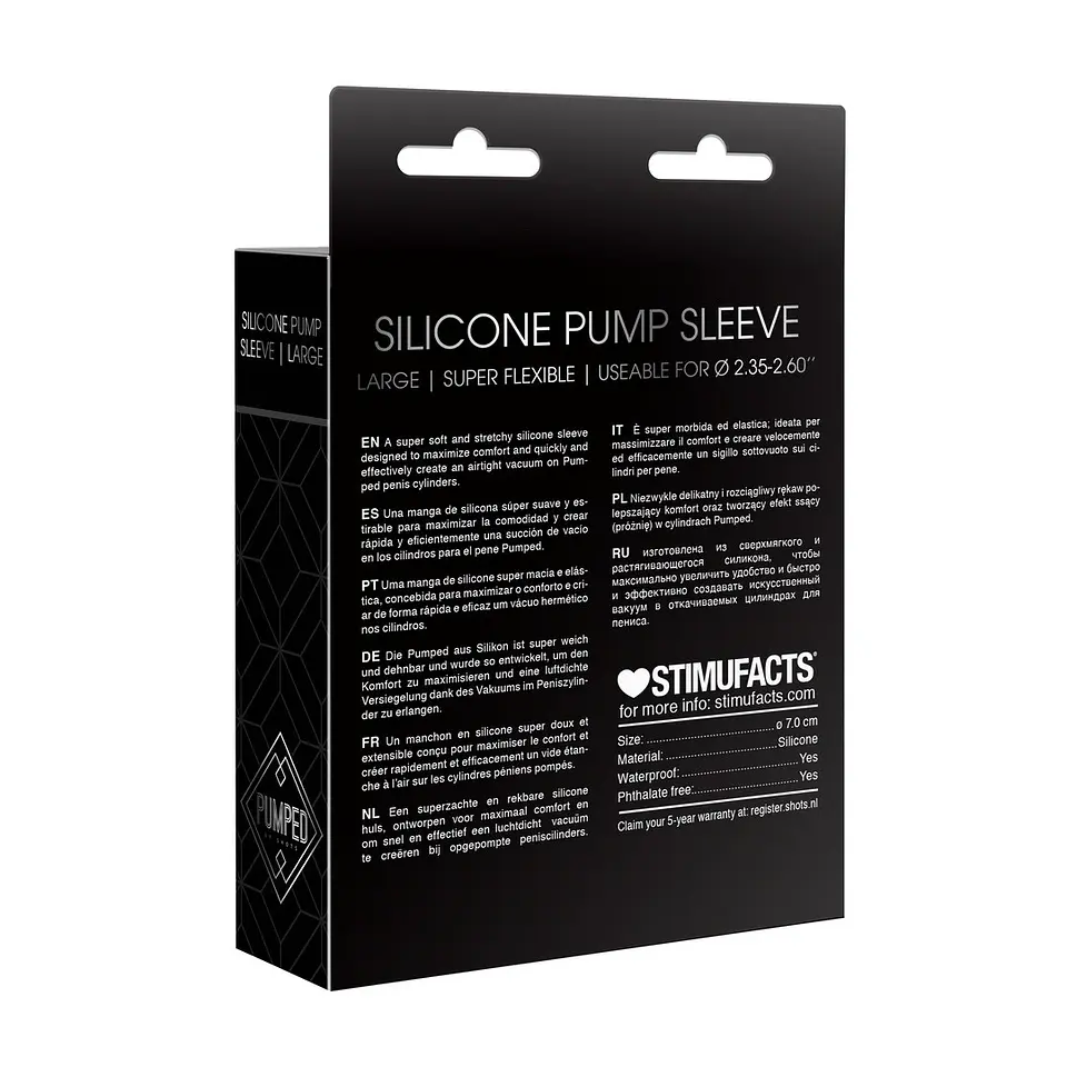 Manga de Reposição Silicone Pump Large Pumped 3