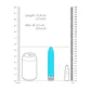 Vibrador Eleni Luminous Neon Collection Azul - Thumbnail 6