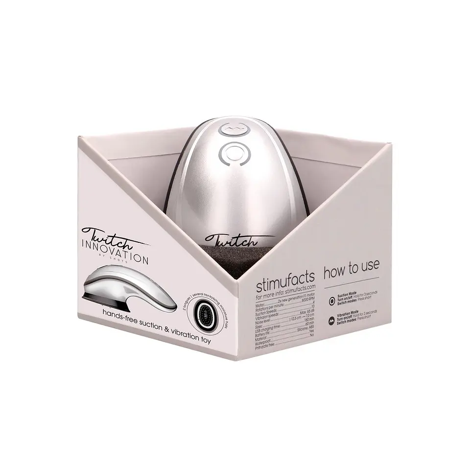 Estimulador Twitch Handsfree Preto/Cinza Innovation 4