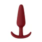 Plug Anal Slim Beginner Vermelho Shots Toys - Thumbnail 1