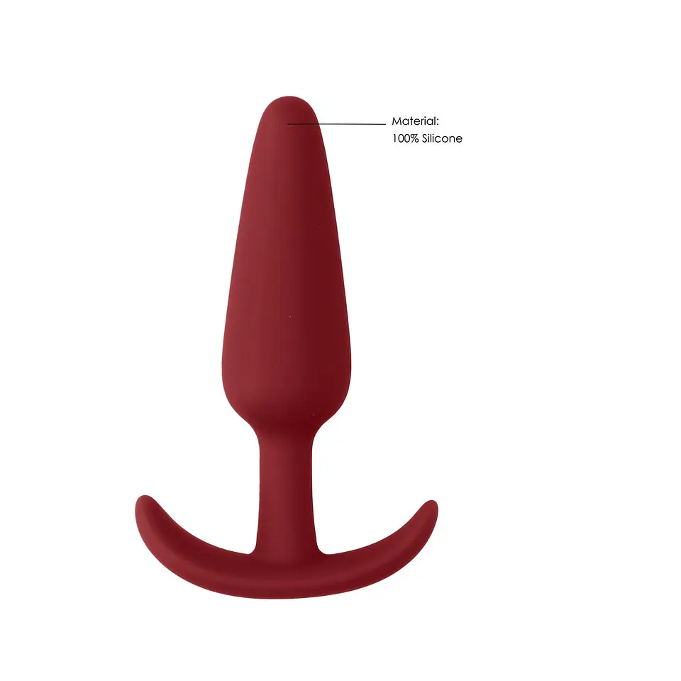 Plug Anal Slim Beginner Vermelho Shots Toys 4