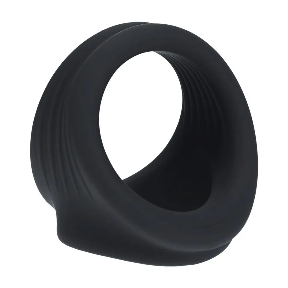 Anel para o Pénis e Testículos Preto Levelz 1