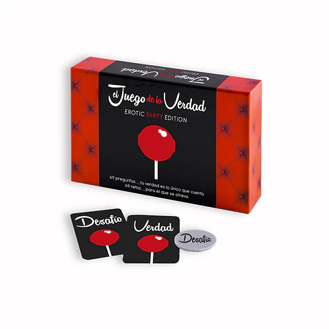 Jogo El Juego de La Verdad Erotic Party Edition Espanhol Tease & Please