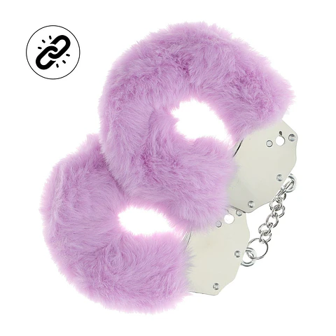Algemas com Pelúcia Heavy-Duty Fluffy Lavender Ouch!