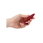 Plug Anal Slim Beginner Vermelho Shots Toys - Thumbnail 6