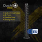 Plug Anal Pole of Power 56.5 CM Preto Ouch! - Thumbnail 4