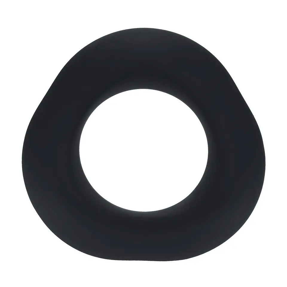 Anel para o Pénis em Silicone Líquido Ergo Preto Levelz 1