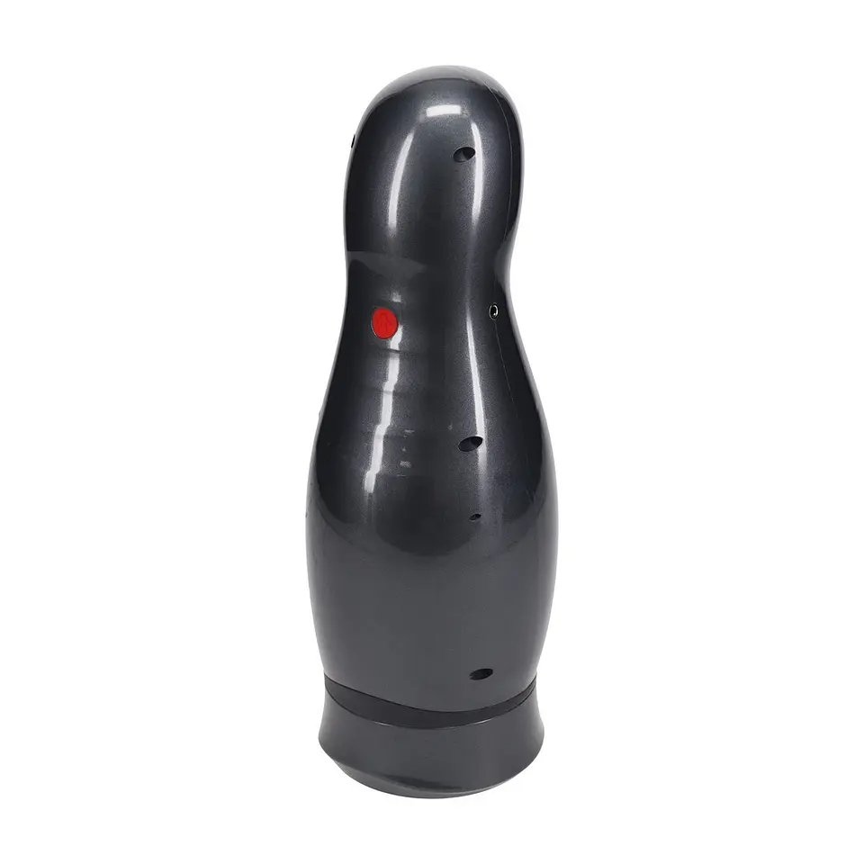 Masturbador Vibratório com Sucção e Suporte de Telefone Virtuo Gun Metal Pumped 4