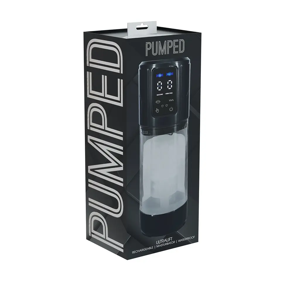 Bomba Masturbadora para o Pénis Ultralif Gun Metal Pumped 2