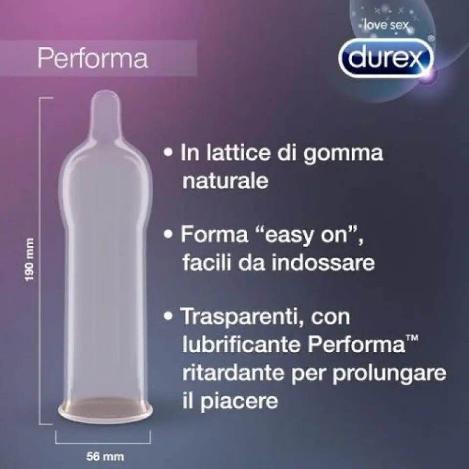 Preservativos Durex Performa 6 Unidades 2
