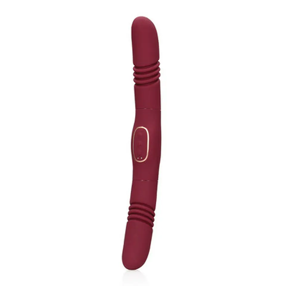 Vibrador Double-Sided Thrusting Merlot Grape Loveline 1