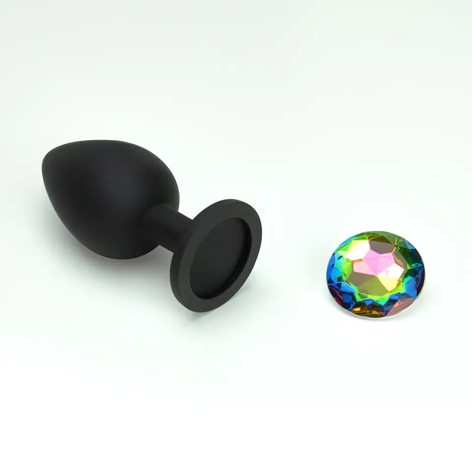 Camileo Plug Anal Grande com 4 Joias Intercambiáveis Crushious 6