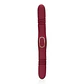 Vibrador Double-Sided Thrusting Merlot Grape Loveline - Thumbnail 5