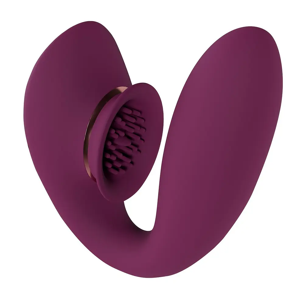 Twitch 3 Vibrador Recarregável e Sucção Bordô Innovation 4