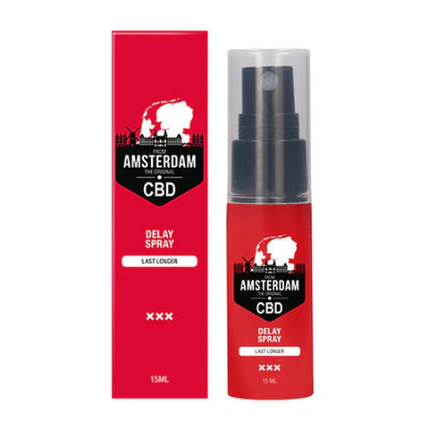 Spray Retardante para Homem Original CBD From Amsterdam 0.5 Fl Oz 15 ML Pharmquests