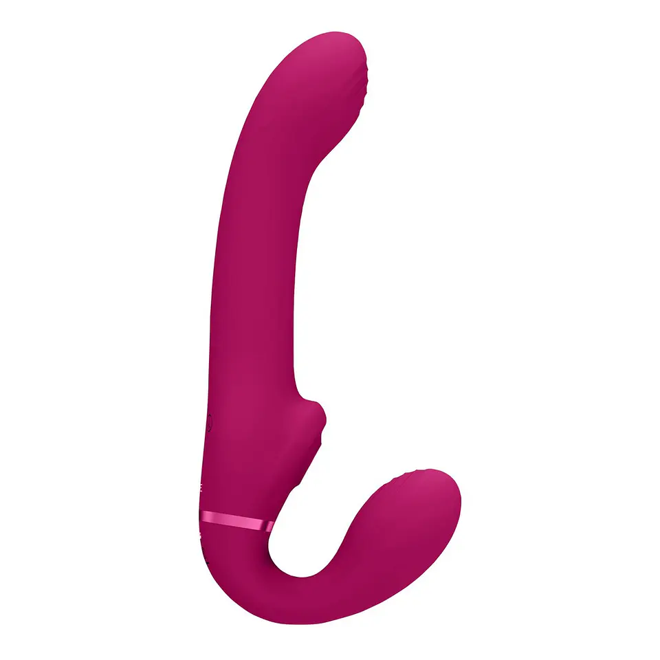 Strap-On sem Arnês Ai Dual Vibrating Air Wave Tickler Vive 4