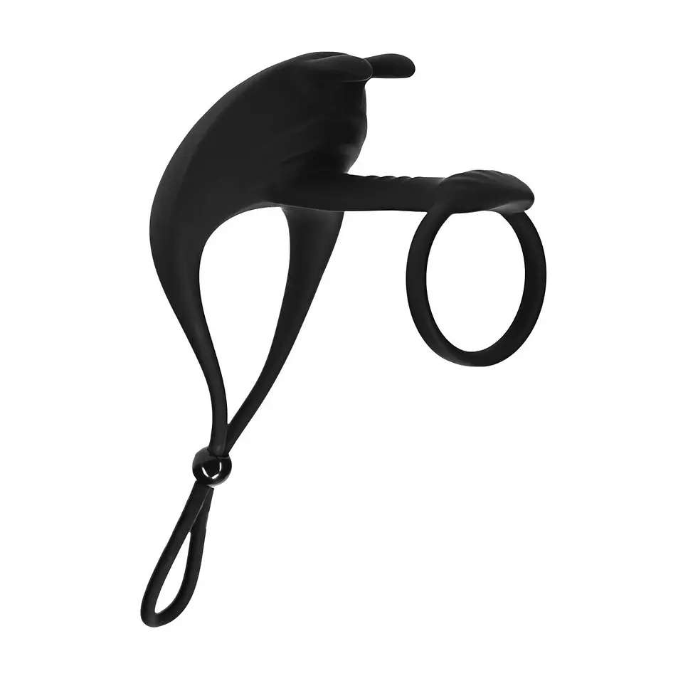 Anel Vibratório e Ajustável para o Pénis em Silicone Levelz 4