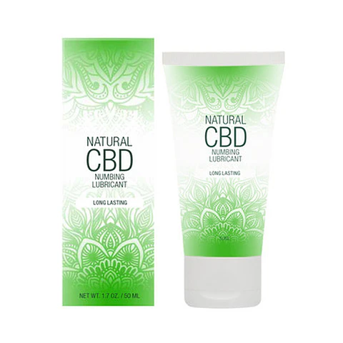 Lubrificante Anestesiante à Base de Água Natural CBD 2 Fl Oz 50 ML Pharmquests