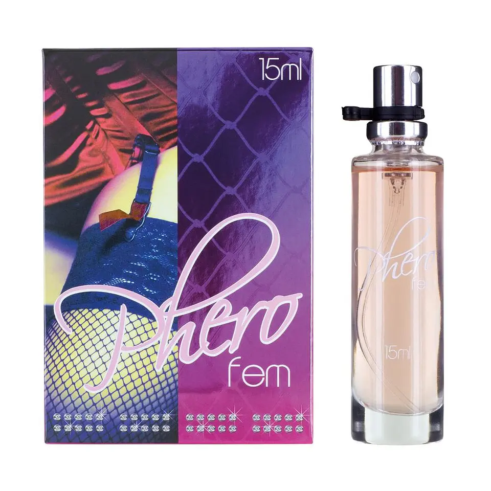 Perfume com Feromonas para Mulher Pherofem 15ml Cobeco 1