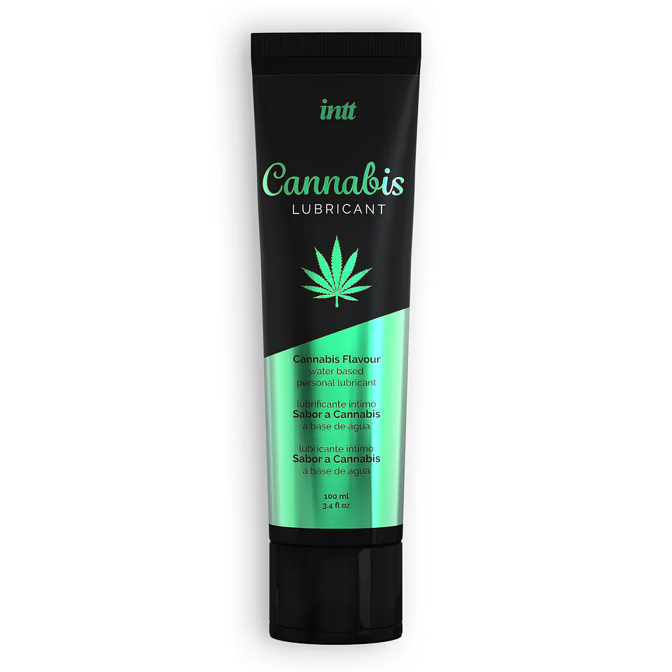 Lubrificante com Sabor a Cannabis Intt 100ml 1