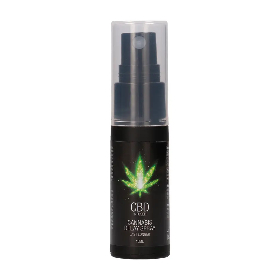 Spray Retardante com CBD Cannabis Delay 0.5 Fl Oz 15 ML Pharmquests 2