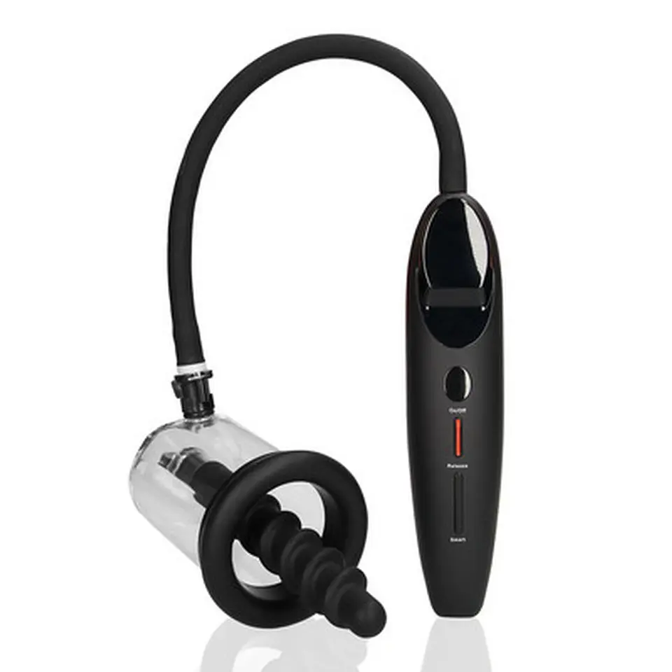 Bomba Anal Automatic Rechargeable Rosing Pump Preta Ouch! 1