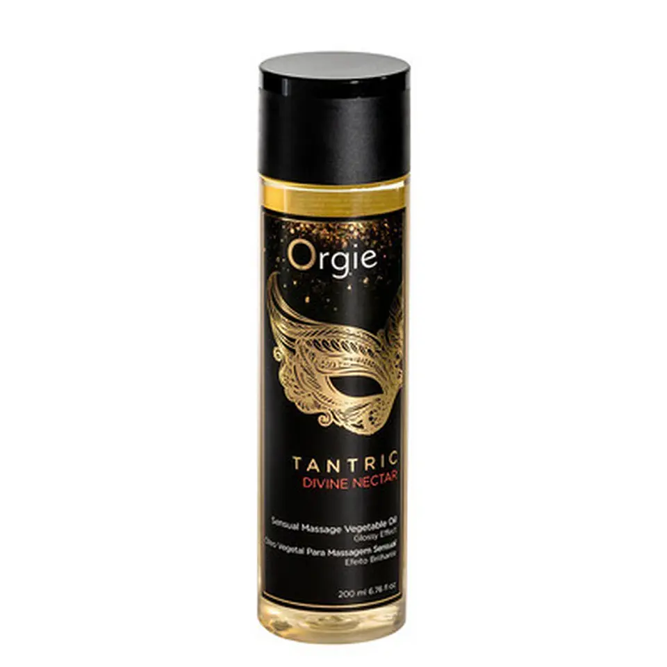 Óleo de Massagem com Efeito Brilhante Tantric Divine Nectar 200ml Orgie 1