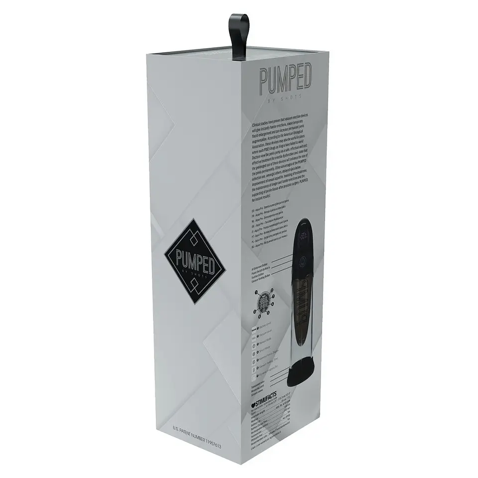 Bomba Automática para o Pénis com Ia Aqua-Pro Pumped 6