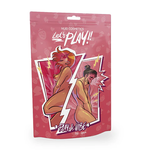 Conjunto Let's Play!! Play and Vibe Morango Nuei