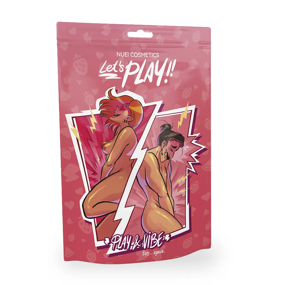Conjunto Let's Play!! Play and Vibe Morango Nuei 1