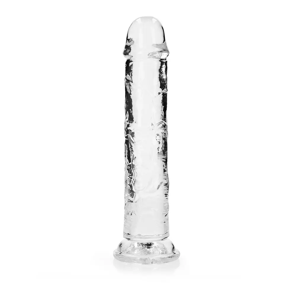 Dildo Straight Realistic Crystal Clear 9 /23 CM Realrock 5