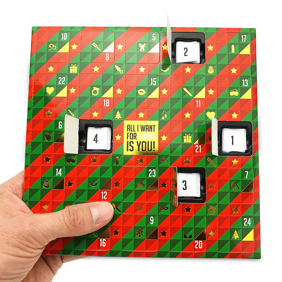Jogo Erotic Advent Calendar Nl-De-En-Fr-Es-It-Pl-Ru-Se-No Tease & Please 3