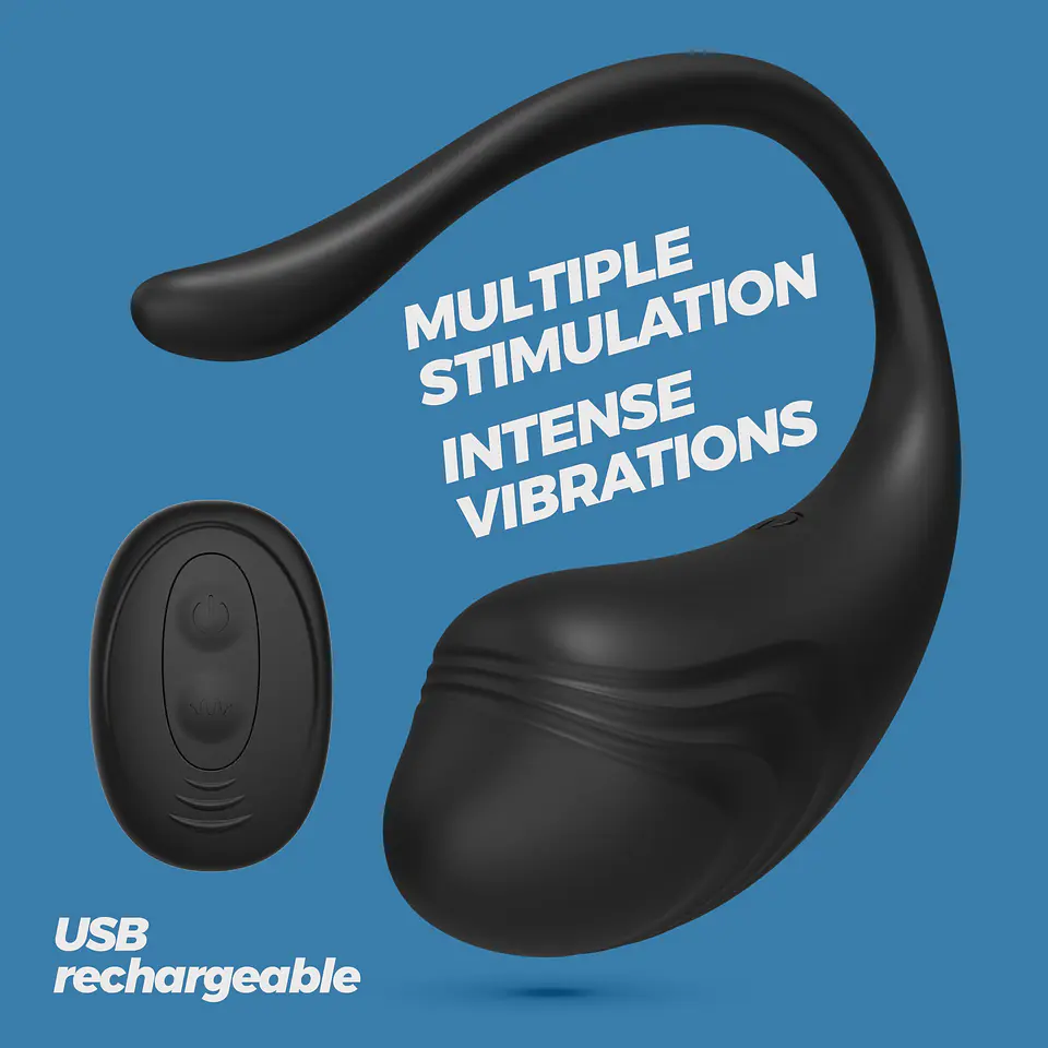 Ovo Vibratório Recarregável com Comando Tamago Crushious 1