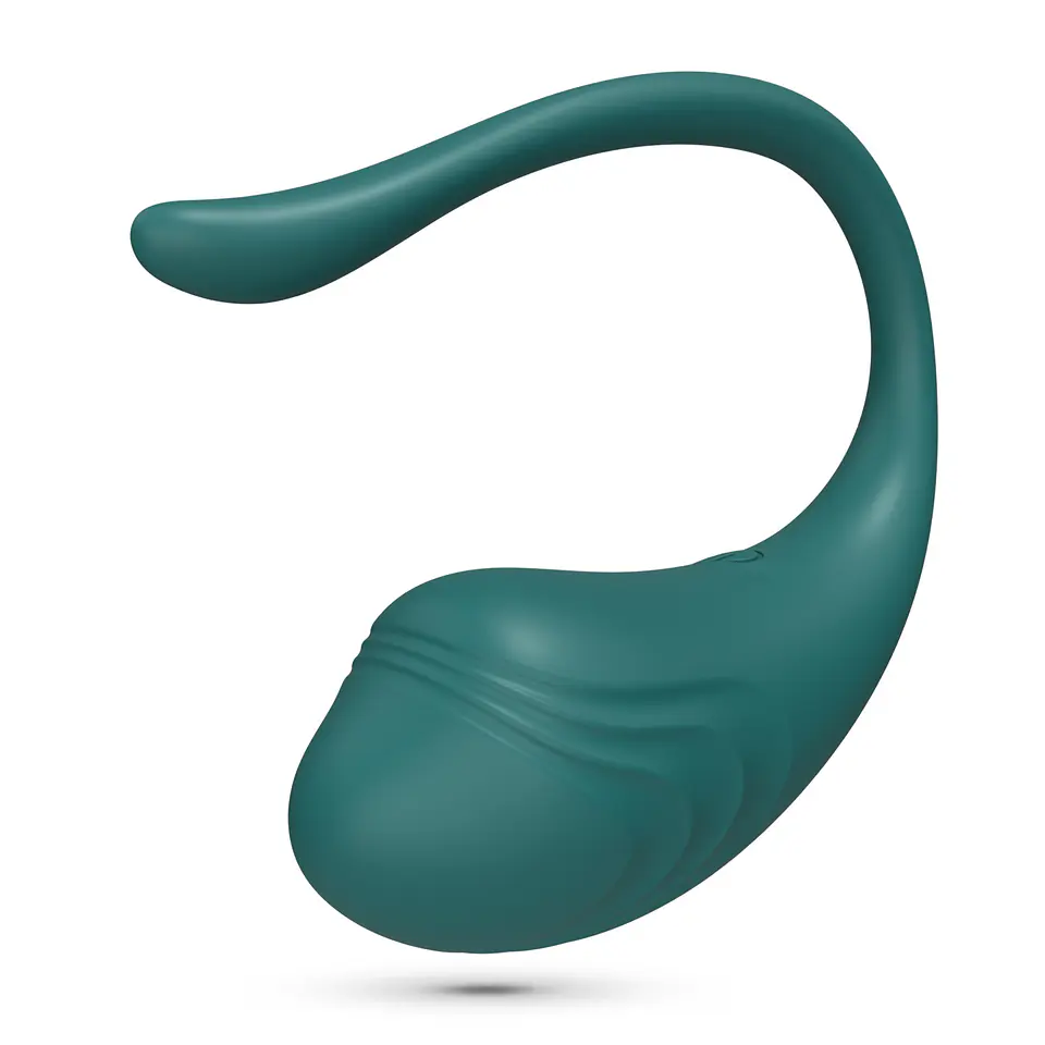 Ovo Vibratório Recarregável com Comando Tamago Crushious Esmeralda 2