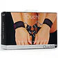 Algemas para os Pulsos e Tornozelos Ouch! Velcro Hand and Leg Cuffs Pretas - Thumbnail 2