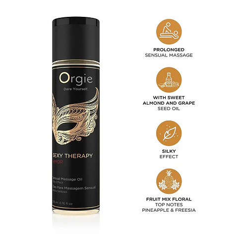 Óleo de Massagem Sexy Therapy Amor 200ml Orgie