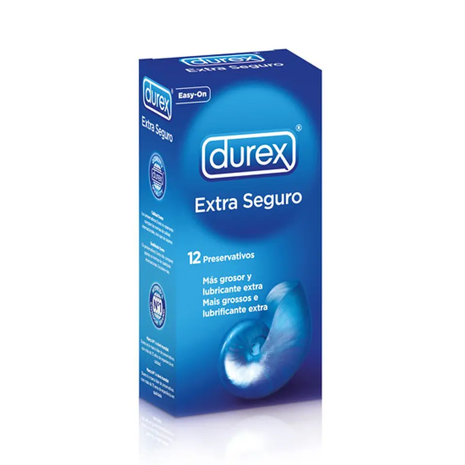 Caixa com 12 Preservativos Extra Seguro Durex 1