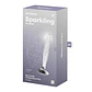 Dildo de Vidro Sparkling Crystal Transparente Satisfyer - Thumbnail 2
