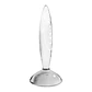 Dildo de Vidro Sparkling Crystal Transparente Satisfyer - Thumbnail 3