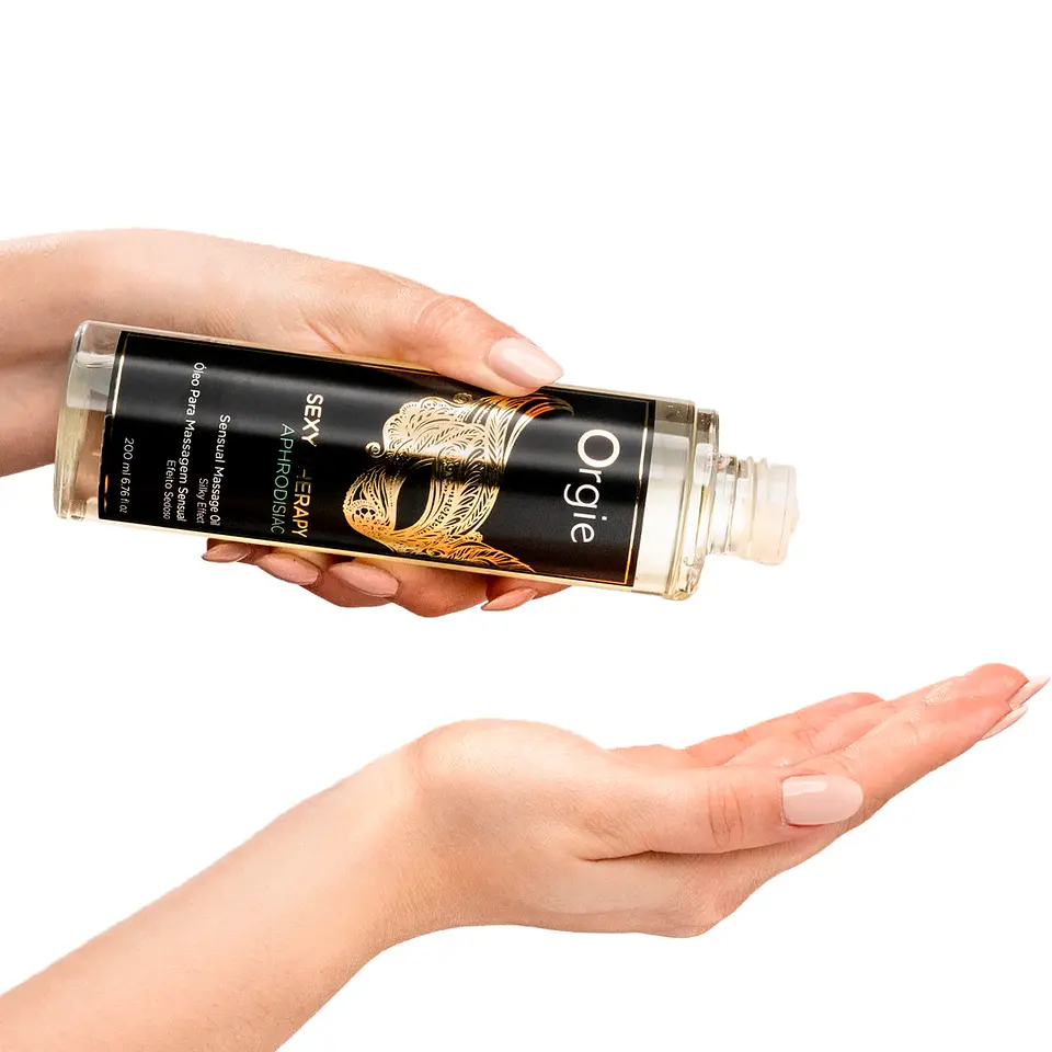 Óleo de Massagem Sexy Therapy Aphrodisiac 200ml Orgie 4